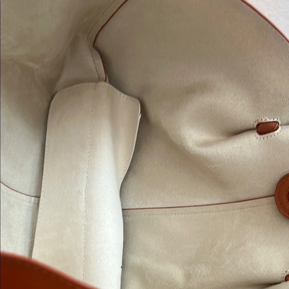 Yuzefi Brown Leather Tote Bag Mochi - Picture 15 of 15